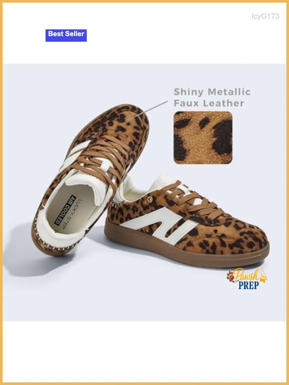 Genuine Leather & Suede Retro Fashion Sneakers - Anti-Slip Gum Sole Lace-Up